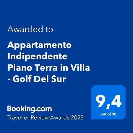 Indipendente Piano Terra In - Golf Del Sur *