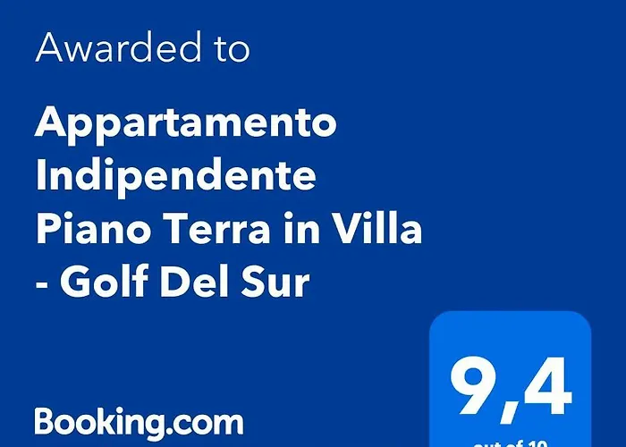 Indipendente Piano Terra In - Golf Del Sur *